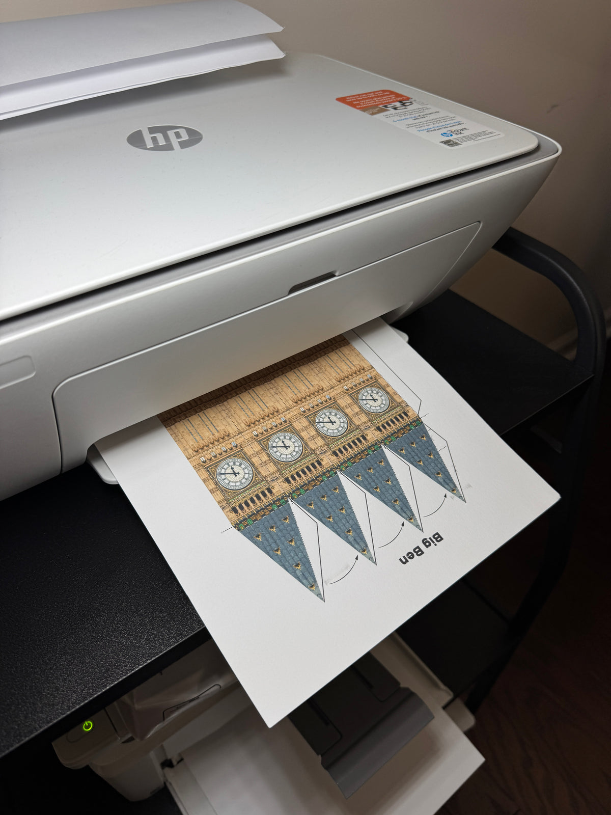 Big Ben Paper Model - Printable PDF
