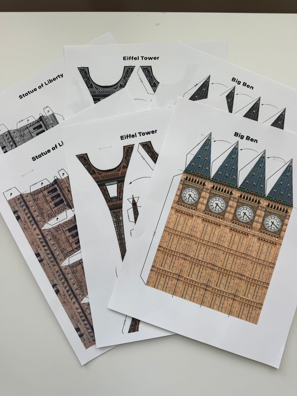 Famous Landmarks Bundle — 3 Printable Models