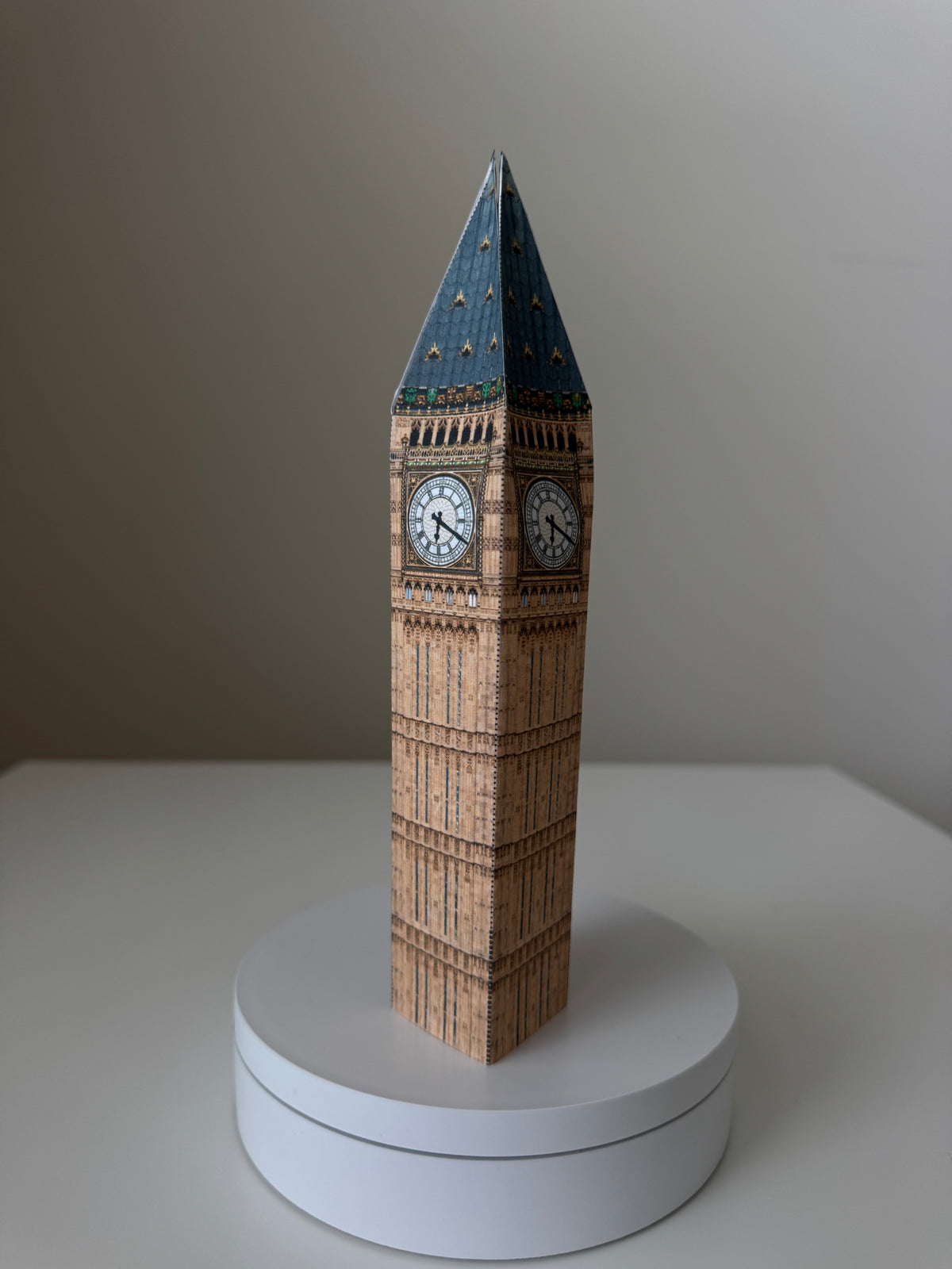 Big Ben Paper Model - Printable PDF