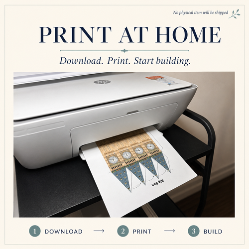 Big Ben Paper Model - Printable PDF